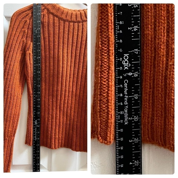 JW Anderson x Uniqlo Wool Blend Cable Knit Cuffed Pullover Sweater Size XXS - Picture 7 of 10